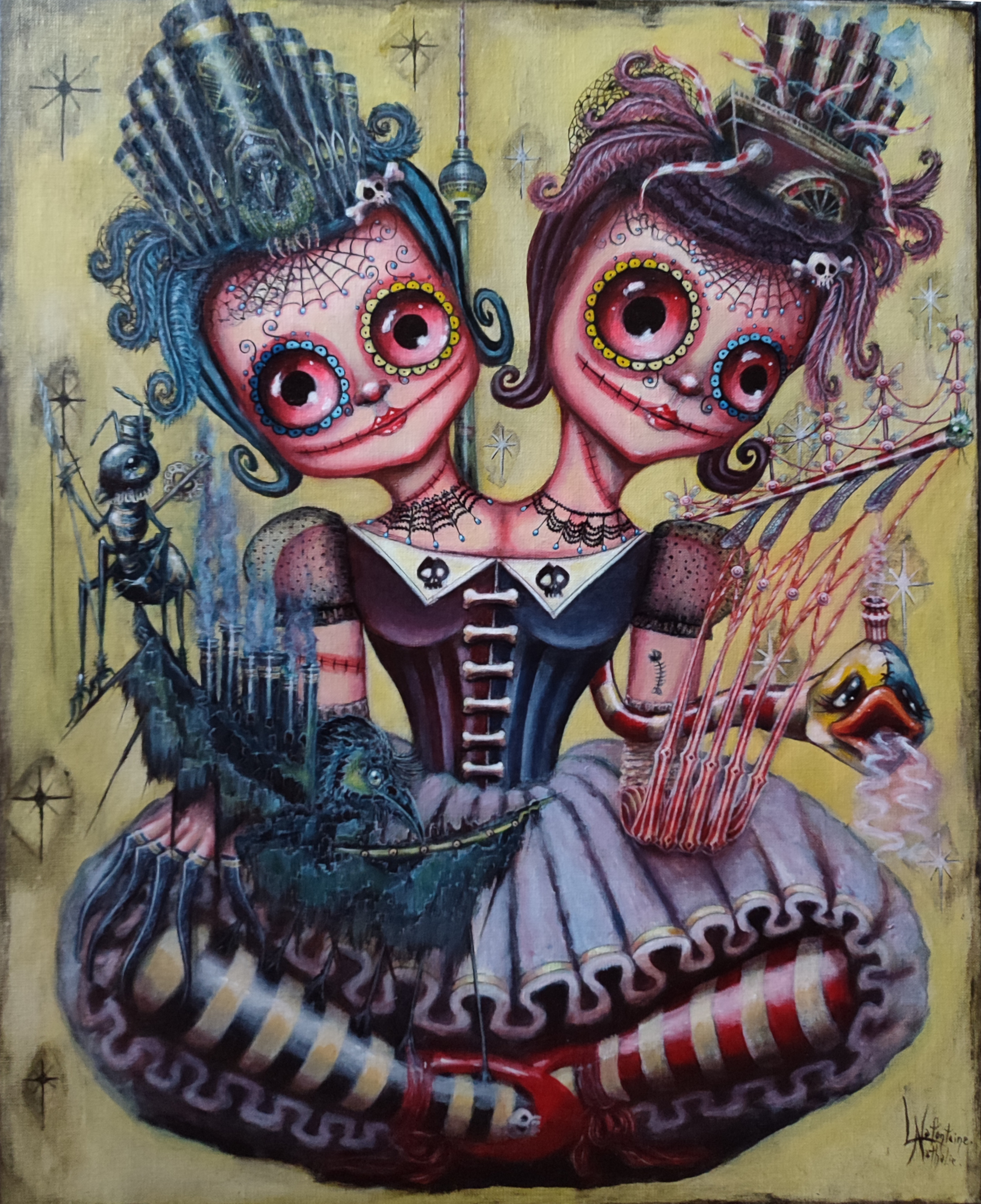 Œuvre Aby and Gaelle - Berlin East West