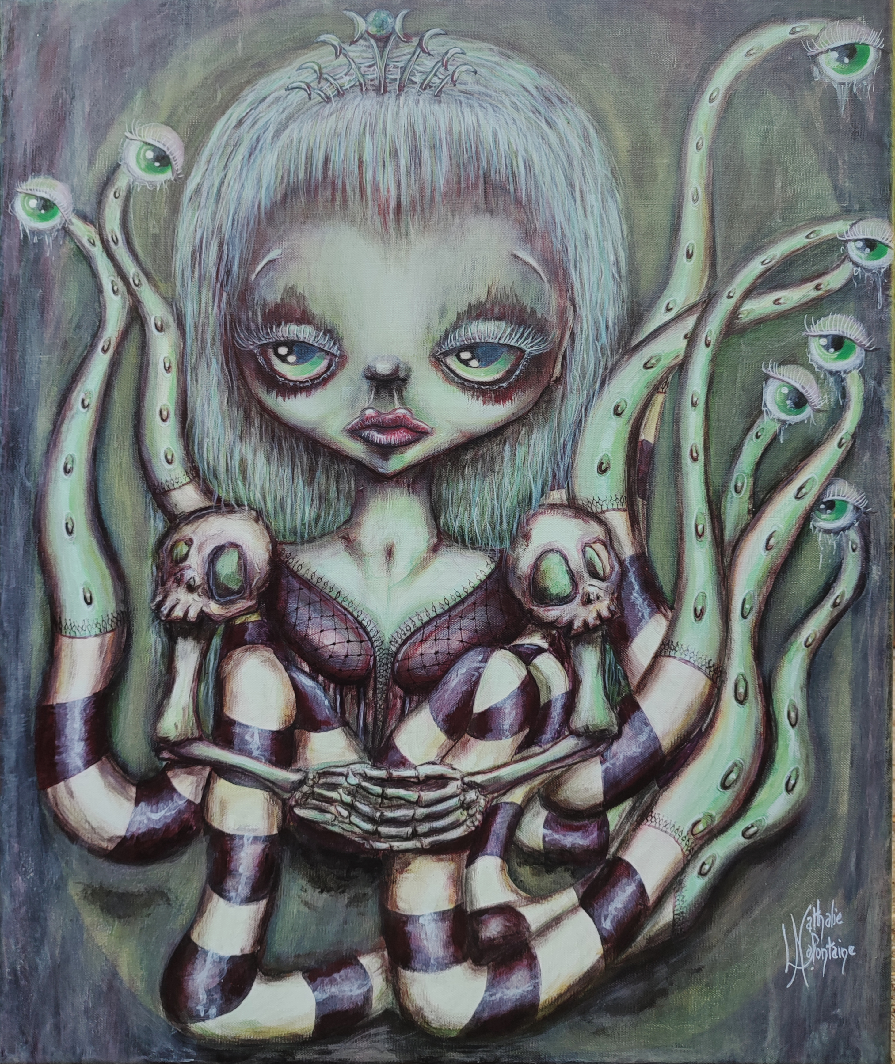 Œuvre Nydia Ghost Gaze